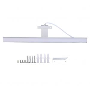 Hjlian Lampe Frontale Led Etanche Pour Armoire A Miroir, Blanc Chaud, Pour Salle De Bain, Toilettes, 85-265 V (8 W) - Neuf
