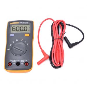 Mini multimetre numerique portable pour mesurer le courant, la tension, la resistance, la frequence et la capacite - Neuf