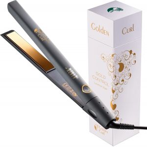 Professional Hair  5 Years Of Tranquility  2 In 1 Hair And Curler  Hair For Straightening And Curling (Gold Control) - Neuf