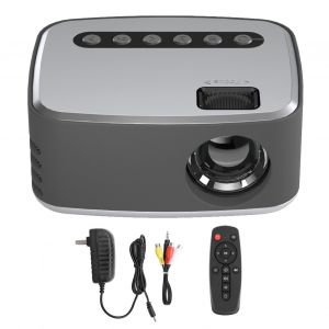 Mini projecteur video portable HD 1920 x 1080p avec eclairage LED, prise US 100-240 V - Neuf