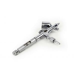 Kit pistolet &agrave; peinture a&eacute;rographe double action Dynamic Power 0,2 mm - Neuf