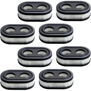 Lot de 8 filtres à air pour tondeuse à gazon, compatibles avec les moteurs de la série 593260, 798452, 334404, 550E, 500EX, 550EX, 625, 575EX, 4247, 5432, 5432K, 09P00, 09P702 - Neuf