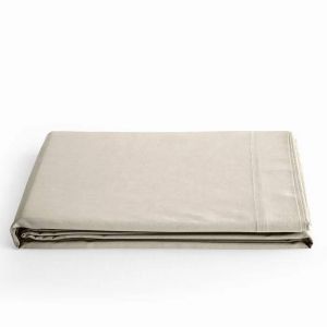 Drap Plat "Pr&eacute;mium" Pour Lit 1 Place & 2 Places - Pr&eacute;mium Sable - 180 X 290 Cm Pour Lit 1 Place - Neuf