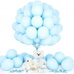 AYUHR-Ballons Pastel Rose, 50Pièces 12Pouces Macaron Rose Ballon Arche Guirlande Fille Femmes Anniversaire Baptême Douche Bébé Révélation Genre Mariage Proposition Valentin Douche Nuptiale Déco - Neuf