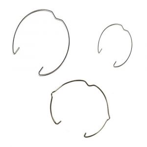 Kalanka-[18pcs] Gu10 / Mr16 / Mr11 Anneau Clip Clips For Small Loose Objects De Bague De Fixation Such As Rings/Guirlande/Support D'ampoule - 35 Et 50 Mm De Diam&egrave;tre - Neuf