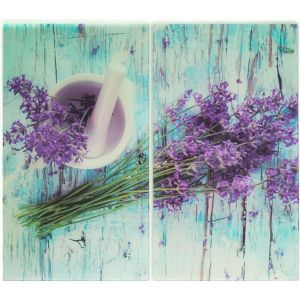 Joccaplaque Protection Vitroc&eacute;ramique Induction 1 Pce|Couvre Plaque De Cuisson| Accessoires De Cuisine|Verre Tremp&eacute;/Couper, Servir, Prot&eacute;ger/R&eacute;sistant &Agrave; La Chaleur|52x30cm|1 Pce - Neuf