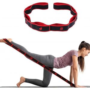 Elastic Band,Elastic Band 9 Levels Of Strength,Resistance Band Elastic Band,Elastic Exercise Bands For Exercise Training Sport Durable For Latin Yoga - Neuf