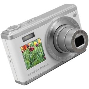 CHECARZHN--NO1-Appareil Photo Compact 60Mp 4K Hd, Double Écran, M Au Point Automatique, 10X Sensible À La Lumière, Portabilité Pour La Photographie En Extérieur (Blanc) - Neuf