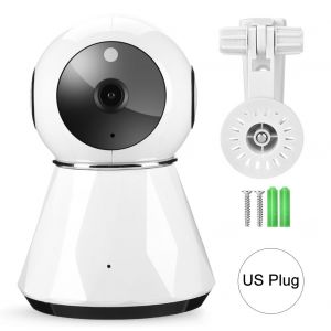 Camera De Securite Ip Wifi 1080p, Detecteur Pir Sans Fil, Surveillance Bebe, 100-240 V, Etats-Unis - Neuf