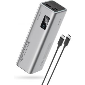 15 Se Batterie Externe 65w 20000mah Power Bank, 3 Ports Pd 3.0 Usb C Batterie Externe Charge Rapide, Batterie Portable Pour Ordinateur Portable/Macbook/Ipad/Iphone 16/15/Samsung S24/Xiaomi Etc - Neuf