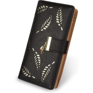 Portefeuille Pour Femme, Porte Monnaie Femme, En Cuir Bifold Wallet Porte-Cartes - Neuf
