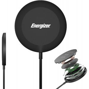 SJZG-Chargeur Sans Fil Induction, Magsafe Wireless Support De Charge Pliable Rapide 15 W, Certifié Qi, Double Modes De Charge Pour Iphone 16 15 14 13 12 11 Pro Max Xr Plus, Samsung S23 (Wcp119) - Neuf