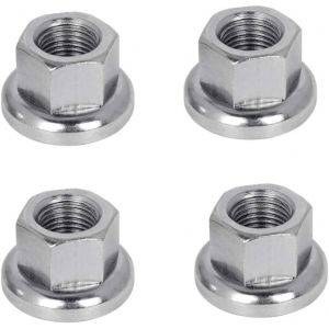 Subzonal-Remplacement &Eacute;crous Roue V&eacute;lo Vis Arri&egrave;re De V&eacute;lo Pratiques Rondelle &Eacute;crous Arri&egrave;re Acier Inoxydable &Eacute;crous D'essieu Accessoires Pour Fixation Par Boulon Avec Dents De Blocage Pour V&eacute;lo Vtt - Neuf