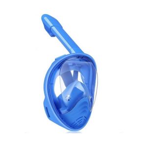 Masque De Plongée Intégral Pour Enfants Avec Support De Caméra - Vue À 180°, Antibuée, Étanche, Parfait Pour Les Jeunes Aventuriers ! - Neuf