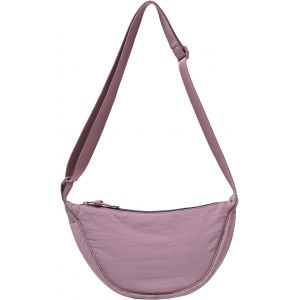 RFCBC-Sac à bandoulière, sac à bandoulière pour femme, petit croissant en nylon doux et décontracté, sac de poitrine, sac à dos de jour - Neuf