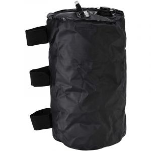 (Noir) Sac De Lestage Pour Pieds De Gazebo, 1 Pièce Sac De Lestage Pour Tente Sac De Lestage Pour Tente Auvent Parasol Poids Pour Pieds Sac De Lestage Pliable - Neuf