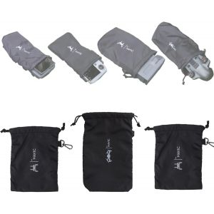 Housse Sac Souple Pour Dji Mavic 4 Pro/Dji Rc Pro 2/Dji Rc 2/Dji Mavic 3 Pro (3in1)-Marque G&eacute;n&eacute;rale - Neuf