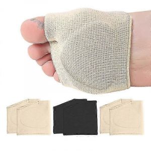 Coussinets métatarsiens pour femmes et hommes Coussin de la plante du pied - Manchons en gel Coussins Coussin - Chaussettes douces en tissu pour les soutiens - Neuf