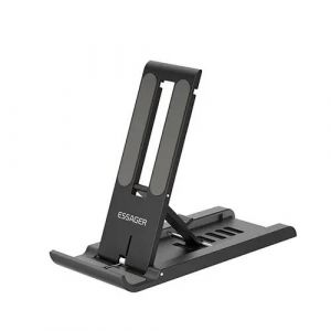 Essager-Support De Bureau Portable Pliable,Mini Support De Téléphone,Iphone 13 Pro Max,Ipad,Xiaomi.Black Holder. - Neuf