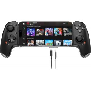 Mobile Gamepad Controller pour Android et iPhone 16/15 Series(USB-C) Support APP Key Mapping/3.5MM Headset Port/Turbo/Macro Key/Hall Joysticks/Cloud Gaming/Streaming sur PS5/PS4/Xbox/Console PC - Neuf