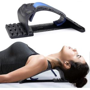 Neck Pain Relief Neck Stretcher - Relaxant Du Haut Du Dos Et Des Épaules Pour La Relaxation Musculaire Et L'alignement De La Colonne Vertébrale - Neuf