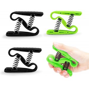 Asas-Hand Grip Musculation,4 Pièces Musculation Main Kit Hand Grip Strengthener Musculation Avant Bras Pour Renforcement De La Force De Préhension Et Des Mains,Noir Et Vert - Neuf