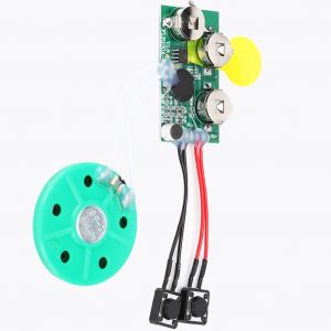 Module de carte de voeux DIY des annees 60, enregistrement vocal, puce pour cadeaux de Noel (lecture en boucle) - Neuf