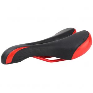 Selle De Velo Pliante De Montagne Souple Et Resistante Aux Chocs, Coussin Noir Et Rouge - Neuf