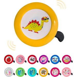 Kal-Sonnette De V&eacute;lo Pour Enfants, Filles Et Gar&ccedil;ons - 120 Db - Mini Sonnette De V&eacute;lo - Sonnette De V&eacute;lo - Pour V&eacute;lo, Scooter, Tricycle Et V&eacute;lo - Accessoire De V&eacute;lo - Neuf