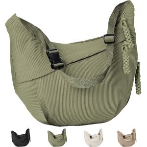 RFCBC-Grand Sac a Main Femme, Réglable Sac a Bandouliere Femme, Unisexe Sac Bandouliere, Convient pour un Usage Quotidien, au Bureau, à l'école Et En Voyage - Neuf