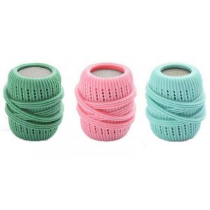 Lot de 4 boules de lavage r&eacute;utilisables pour &eacute;viter les noeuds dans les machines &agrave; laver - Neuf
