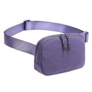 Sac banane unisexe &agrave; double fermeture &eacute;clair - Neuf