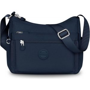 RFCBC-Sac Bandoulière Femme Impermeable Nylon Sac a Main Femmes avec Bandoulieres Réglable Loisir Léger Sacoche Sport Bandoulière Multipoches Sac Besace Messenger Bag pour Voyage École Sports Achats - Neuf