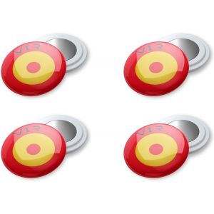 Porte-Dossard Aimant Running-Pack 4 Aimants Dossards Triathlon,Fixation Haute R&eacute;sistance,Accessoires Runners,Porte Dossard Trail.Aviation Espagnole - Neuf