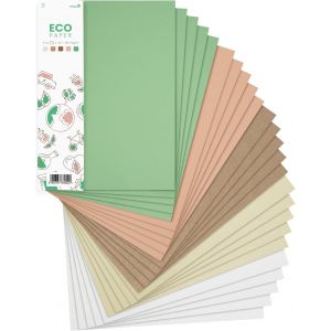25x papier décoratif couleurs naturelles A4 210 x 297 mm 5 couleurs assorties multicolore set de cartes papier à dessin papier coloré de bricolage pour DIY origami cartes de voeux scrapbooking - Neuf