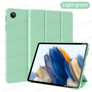 Étui En Cuir Intelligent Pour Tablette Samsung Galaxy Tab,Pour A7 Lite 8.7 A7 10.4 A8 10.5 2019 2022 S6 Lite 10.4 S7 S8 S9 11,Funda-Tab A7 10.4in-Light Green - Neuf