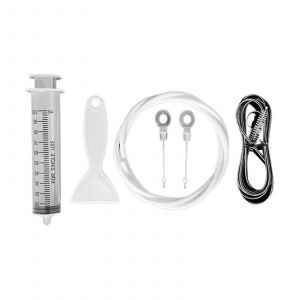 Nettoyez le réfrigérateur Réfrigérateur Trou de vidange Nettoyeur de sabot en acier inoxydable 5Pcs / Set Ménage Blanc Remover Dredge Outils de nettoyage-yu - Neuf
