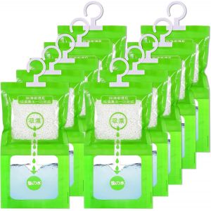lbgwp60-10 Pièces Absorbeur D'Humidité Placard, Déshumidificateur D'Armoire, Sachet Anti Humidité 100G, Petit Sachet Absorbeur D'Humidité Pour Armoire, Chambre À Coucher, Cuisine, Placard, Voiture - Neuf
