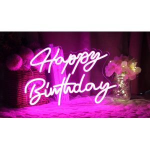 Led N&eacute;on Signe Veilleuse Pour Mur F&ecirc;te D&eacute;cor Chambre Chambre Bar Mariage Maison Anniversaire Art D&eacute;coration No&euml;l Avec Usb Cha&icirc;ne Lumi&egrave;re Modulateur 5 V - Neuf