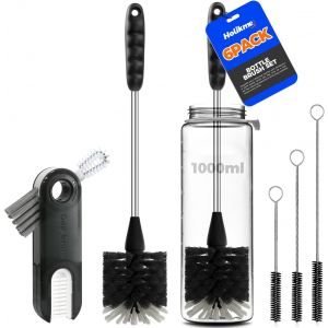 ChenQuanSarl-Lot De 6 Goupilles De Nettoyage Pour Bouteille D'Eau, Goupilles De Nettoyage À Long Manche, Goupilles De Nettoyage Pour Bouteille D'Eau, Col Étroit, Théières, Verres À Boire - Neuf
