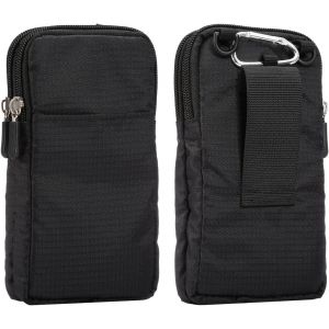 RFCBC-Sac de Ceinture Téléphone Portable Homme, Sac à Bandoulière pour Téléphone Portable, 7.2"" Sacoche Ceinture Telephone Portable Tablette Sacs à épaule en Nylon Étui Vertical Holster Mini Sac de V - Neuf