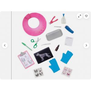 Our Generation Ready, Vet, Check Pet Care Accessory Set for 18&#34; Doll pets fun - Neuf