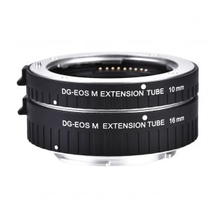 Kit de tubes d'extension macro autofocus Viltrox 10 mm + 16 mm pour Canon (DG-EOS M) - Neuf