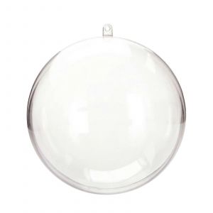 5Pcs Boule de No&euml;l Ensemble, Transparent BRICOLAGE Ornements en Plastique, Incassable D&eacute;corations de l'Arbre, Compatible avec SKDOGDT - Neuf