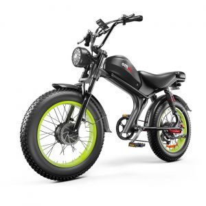 Vélo Électrique Emoko C93 - Dual Moteur 2000w (2*1000w) - Batterie Amovible 23ah - Autonomie 100 Km - Shimano 7 Vitesses - Roues 20&#39;&#39; - Neuf