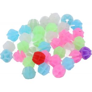 Kal-36 Pièces Perles De Rayons De Roue De Vélo, Décorations Colorées De Rayons De Vélo Qui Brillent Dans Le Noir Accessoires De Rayons De Vélo En Plastique, Accessoires De - Neuf