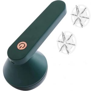 (Vert) Rasoir électrique anti-bouloches rechargeable - Rasoir électrique anti-bouloches, rasoir anti-peluches pour vêtements, rasoir anti-bouloches portable pour vêtements - Neuf