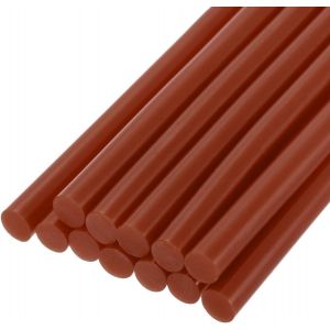 Bâtons de Colle Mini pour Pistolet à Colle Chaude 0,27 Pouce x 8 Pouces Marron Foncé 12Pcs,Parfait pour les Projets d'Artisanat DIY et le Scellage - Neuf