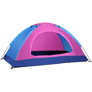 Letnerny-Tente De Camping Ultralégère Pour 2 Personnes Avec Abris Et Sac De Transport, Tente De Camping Portable En Tissu Oxford Imperméable Pour La Randonnée - Neuf