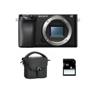 SONY ALPHA 6100 NOIR NU Garanti 3 ans + Sac + SD 8 Go - Neuf